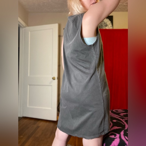 The Jimi Hendrix experience gray T-shirt dress - Picture 3 of 9
